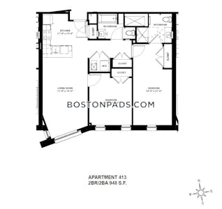 Allston 2 Bed 2 Bath BOSTON Boston - $5,000 No Fee