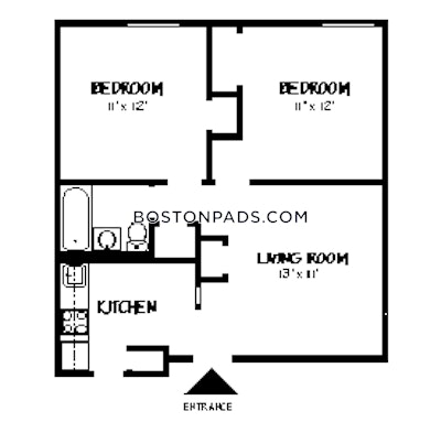 Brighton 2 Bed 1 Bath BOSTON Boston - $2,700 No Fee