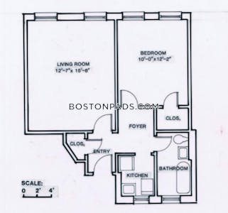 Northeastern/symphony Apartment for rent 1 Bedroom 1 Bath Boston - $3,350 No Fee