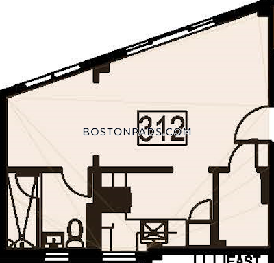 Cambridge Studio 1 baths in CAMBRIDGE  Harvard Square - $2,425 No Fee