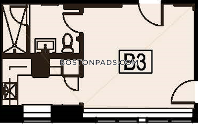 Cambridge Studio 1 baths in CAMBRIDGE  Harvard Square - $2,300 No Fee