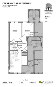 Back Bay Apartment for rent 2 Bedrooms 1 Bath Boston - $4,600